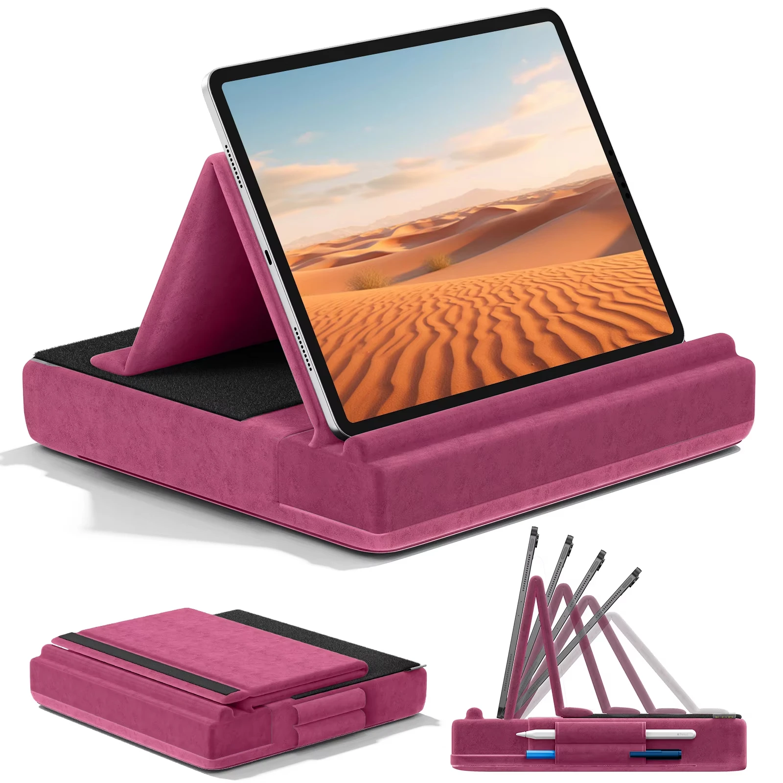 Desk Corner Mat - Dudukan bantal Tablet ditingkatkan, dudukan Ipad