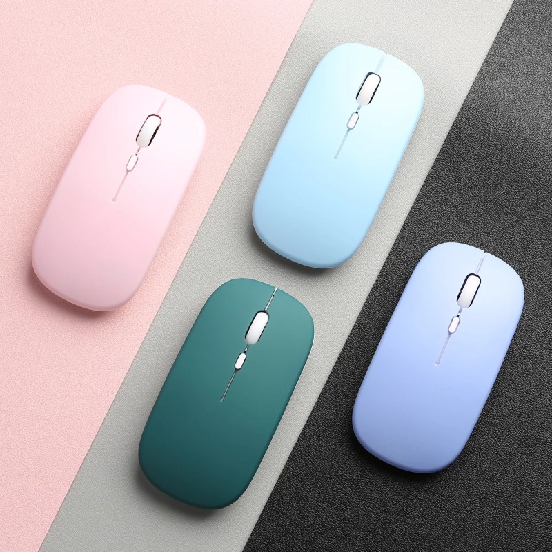 Gaming Accessories Ipad - Mouse Nirkabel Bluetooth Mouse Komputer Senyap