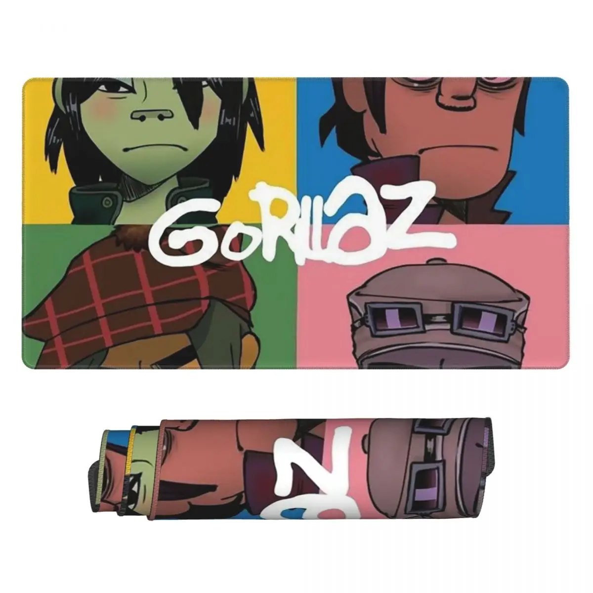 Virtual Gaming Accessories - Alas Mouse Besar Gorillaz Virtual Band