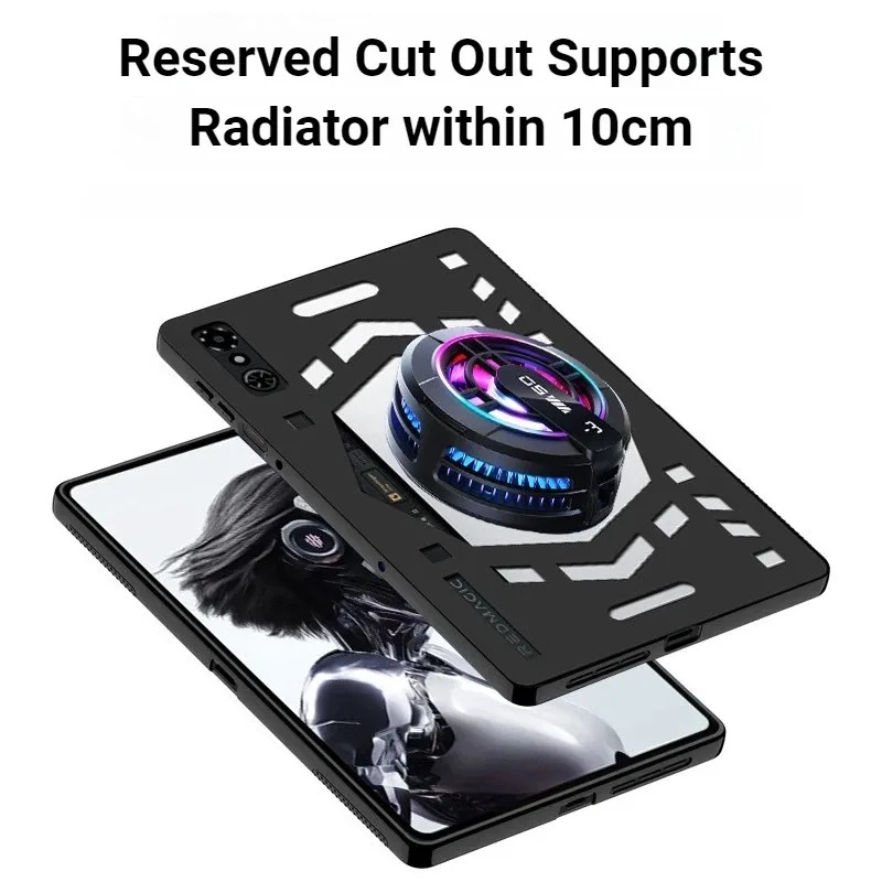 Gaming Accessories Ipad - Penutup Belakang TPU Berongga Pendingin Untuk