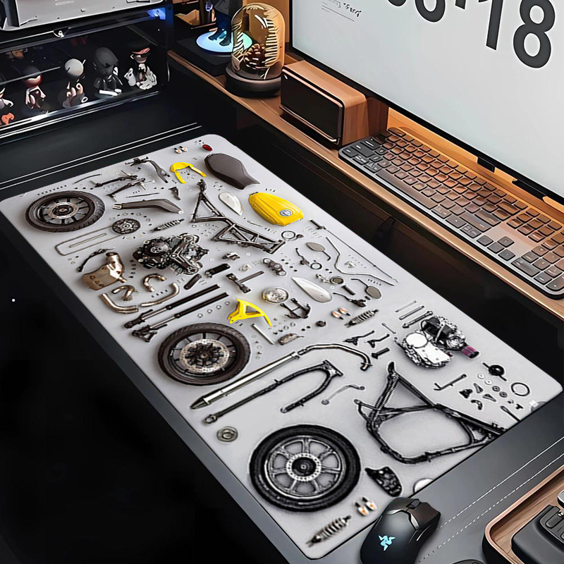 Gaming Accessories Keyboards - Diagram Pembongkaran Alas Mouse Karet Alas