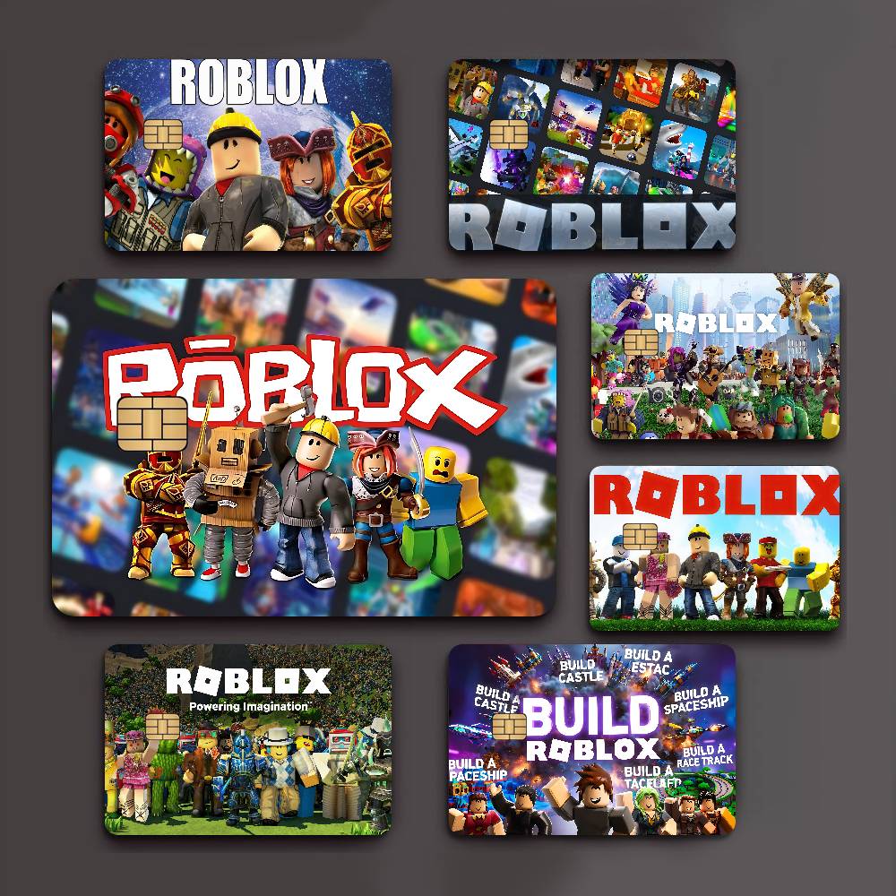 Gaming Accessories Roblox - Stiker Kartu Kredit/Debit DIY Game Sandbox