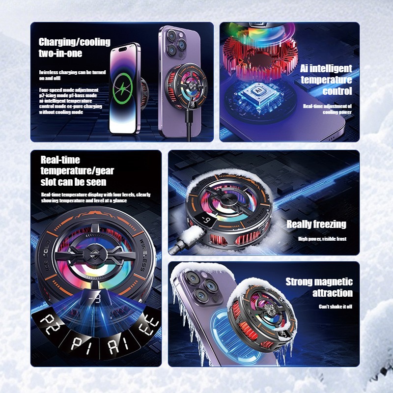 K28 Pendingin Ponsel Semikondu - Gaming Accessories For Room ulasan dan harga
