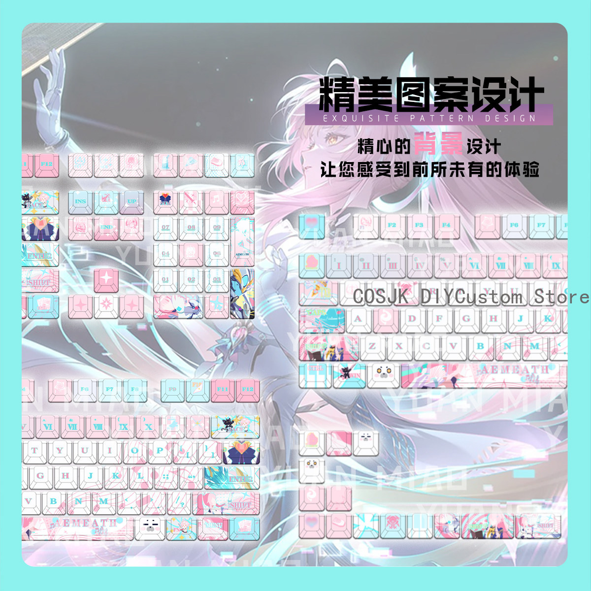 122 Tombol Anime Wuthering Wav - Gaming Accessories Keyboards ulasan dan harga