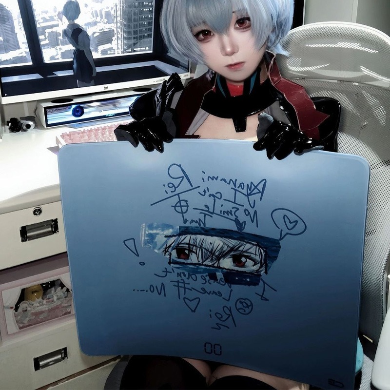 Evangelion Rei Ayanami Mousepa - Gaming Accessories To Gift ulasan dan harga