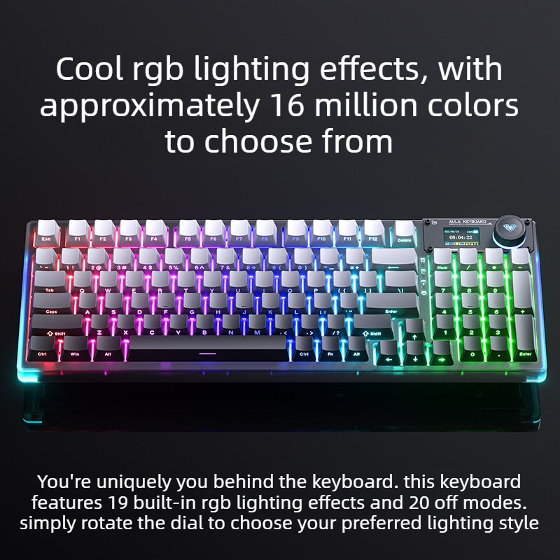 AULA F98proV3 Keyboard Mekanik - Gaming Accessories Ipad ulasan dan harga