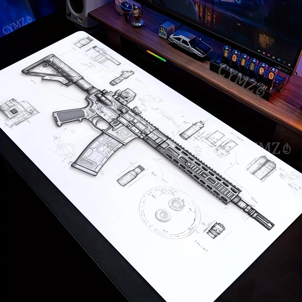 Alas Mouse Besar dengan Gambar - Gaming Accessories Drawing ulasan dan harga