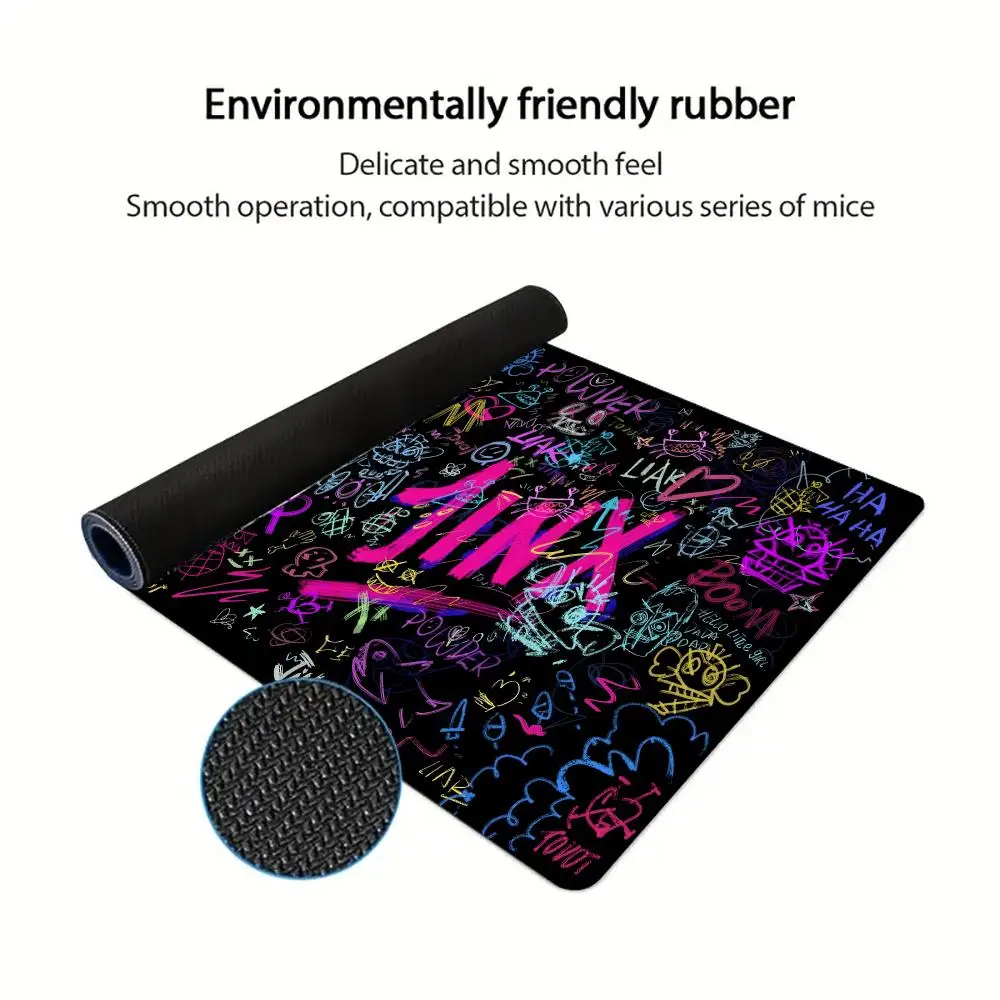 Alas Mouse Gaya Grafiti Jinx U - Jinx Gaming Accessories ulasan dan harga