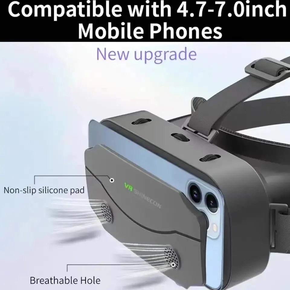 Kacamata Realitas Virtual 3D V - Virtual Gaming Accessories ulasan dan harga