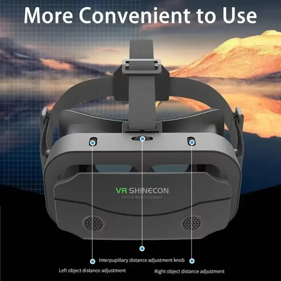 Kacamata Realitas Virtual 3D V - Virtual Gaming Accessories ulasan dan harga
