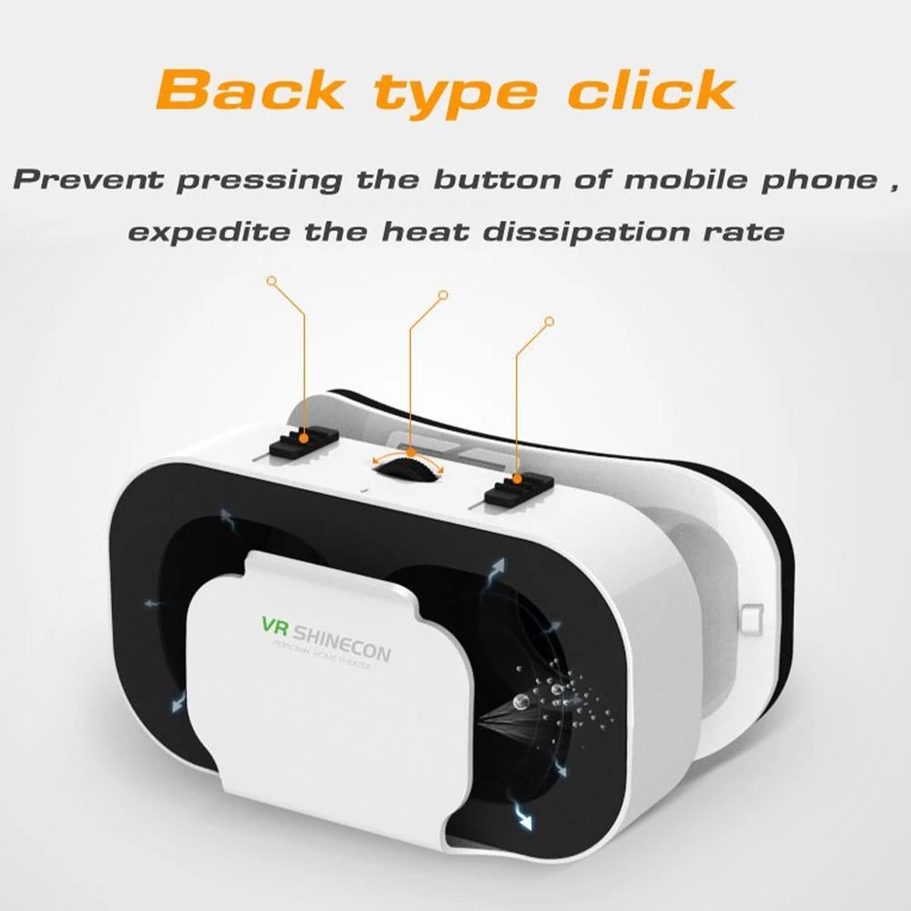 Kacamata VR Shinecon 3D, Heads - Virtual Gaming Accessories ulasan dan harga