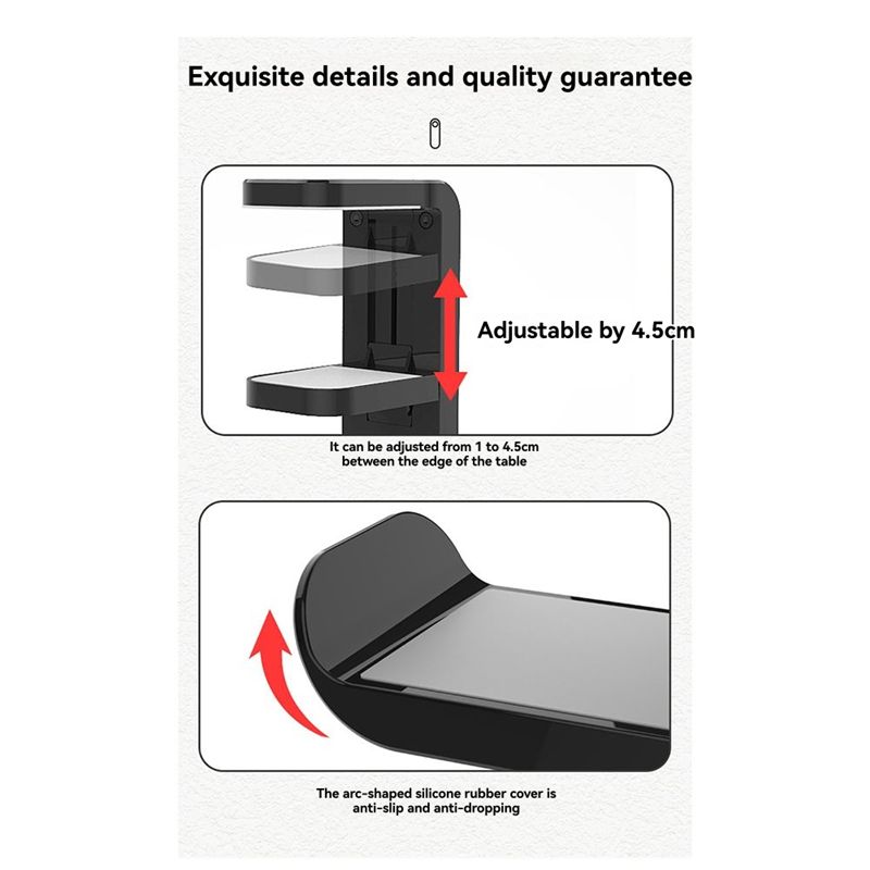 A53M-360 °   Penyangga Headpho - Gaming Accessories Wall Mount ulasan dan harga