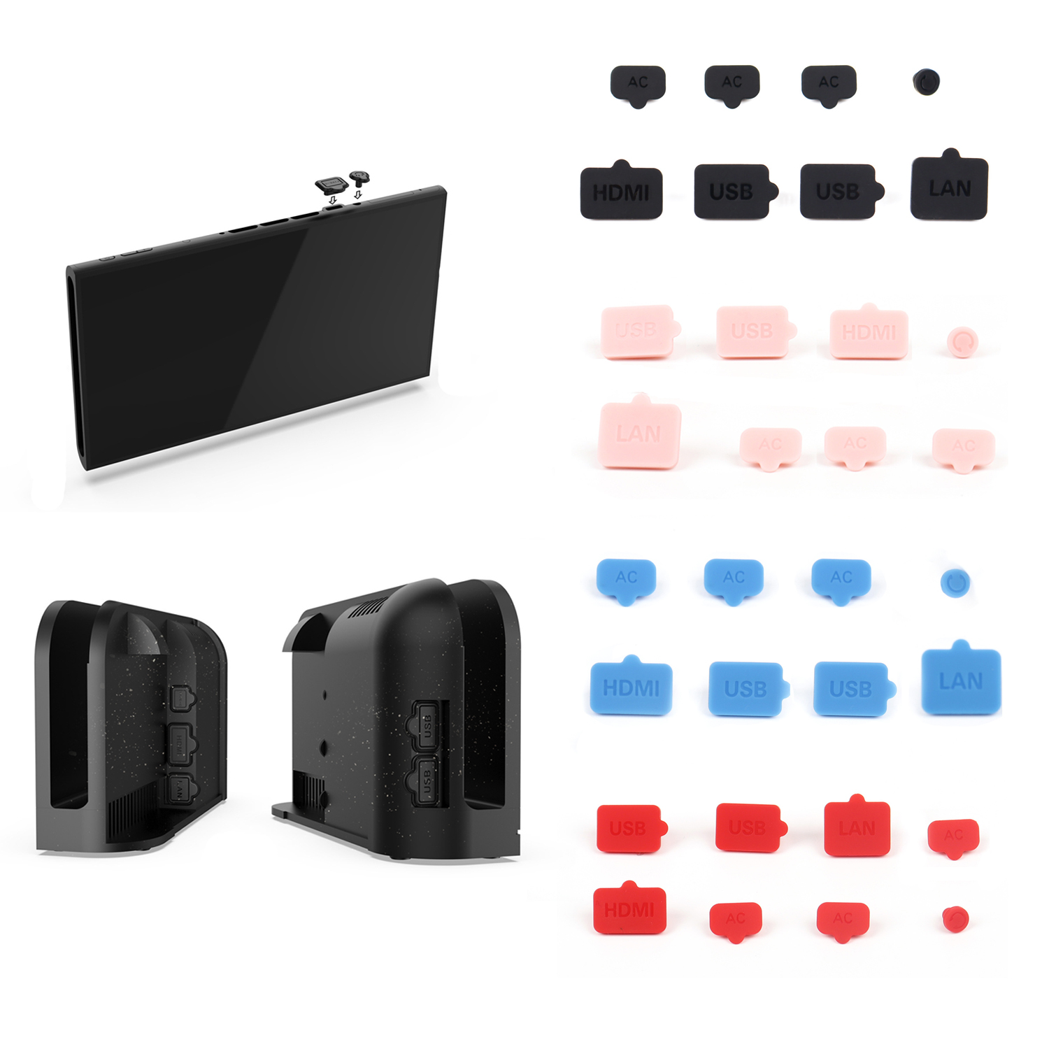 Tutup Pelindung Port Pengisi D - Gaming Accessories Nintendo ulasan dan harga