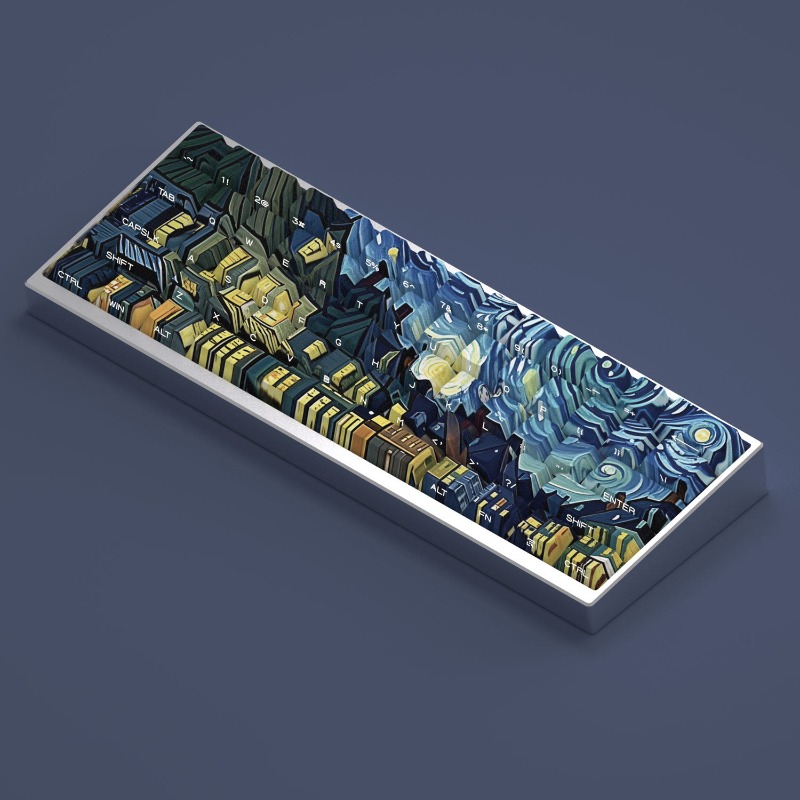 Van Gogh Keycap Tema Langit Be - Gaming Accessories To Gift ulasan dan harga