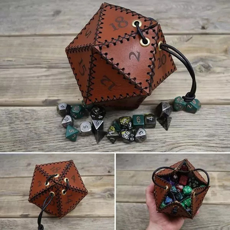 Kotak Penyimpanan Dadu D20 Kul - Gaming Accessories Gift Ideas ulasan dan harga