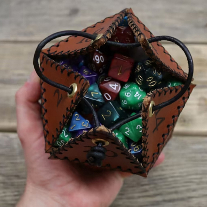Kotak Penyimpanan Dadu D20 Kul - Gaming Accessories Gift Ideas ulasan dan harga