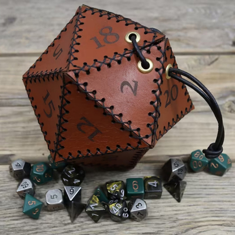 Kotak Penyimpanan Dadu D20 Kul - Gaming Accessories Gift Ideas ulasan dan harga
