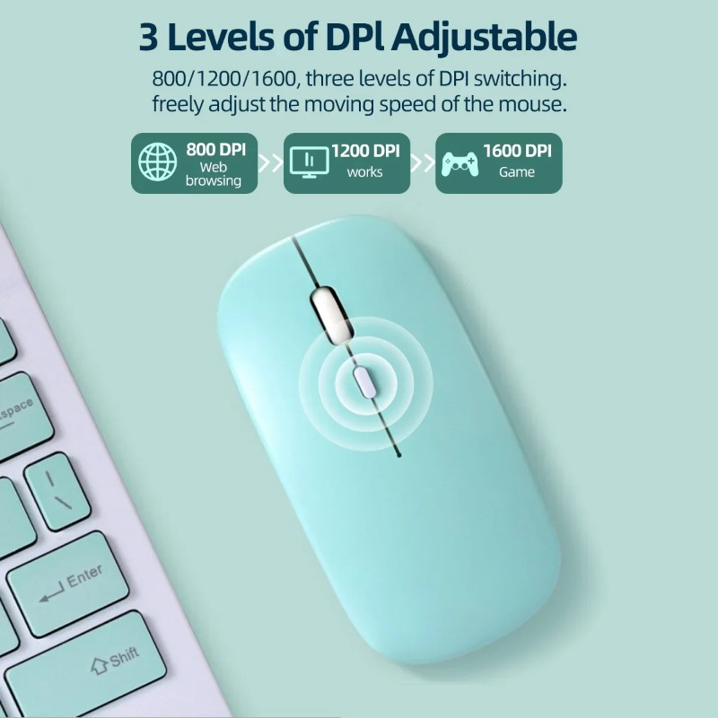 Mouse Nirkabel Bluetooth Mouse - Gaming Accessories Ipad ulasan dan harga