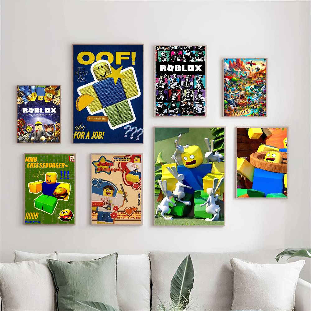 Poster Anime R-Roblox Game San - Gaming Accessories Roblox ulasan dan harga