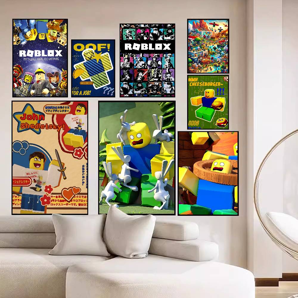 Poster Anime R-Roblox Game San - Gaming Accessories Roblox ulasan dan harga