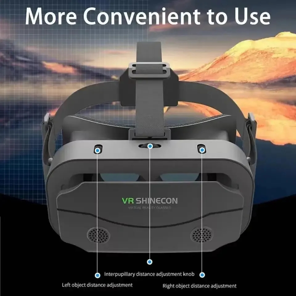 Kacamata VR 3D Headset Realita - Virtual Gaming Accessories ulasan dan harga