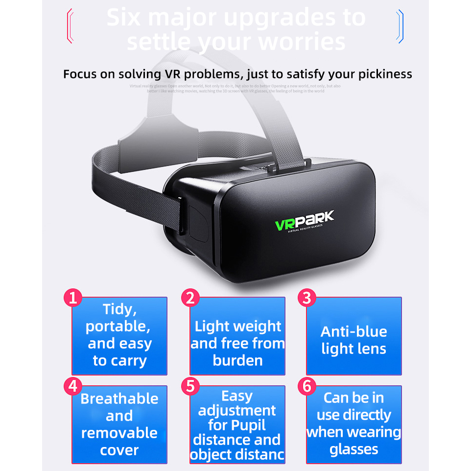 Helm Realitas Virtual Kacamata - Virtual Gaming Accessories ulasan dan harga