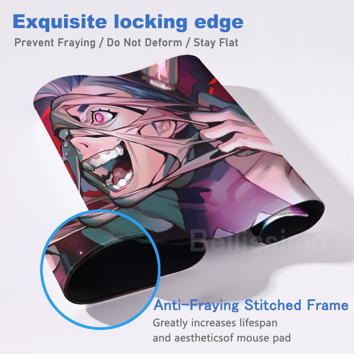 LOL Arcane Mouse Pad Jinx matr - Jinx Gaming Accessories ulasan dan harga