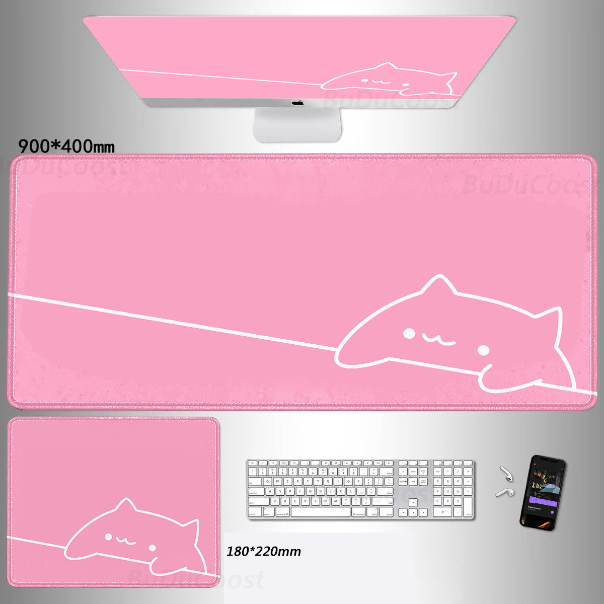 Alas Keyboard Gaming motif HD, - Desk Corner Mat ulasan dan harga