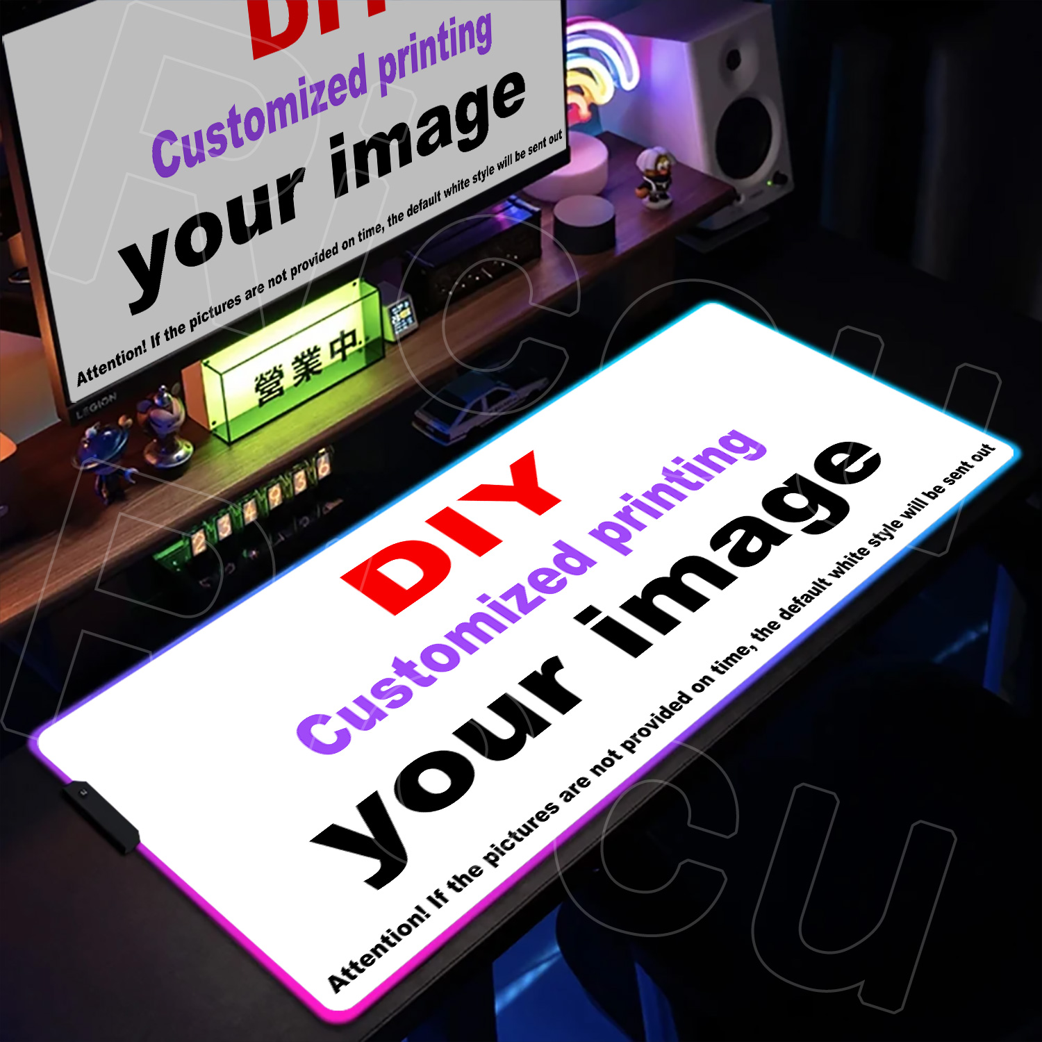 Alas Mouse RGB HD Cetak DIY Se - Gaming Accessories Images ulasan dan harga