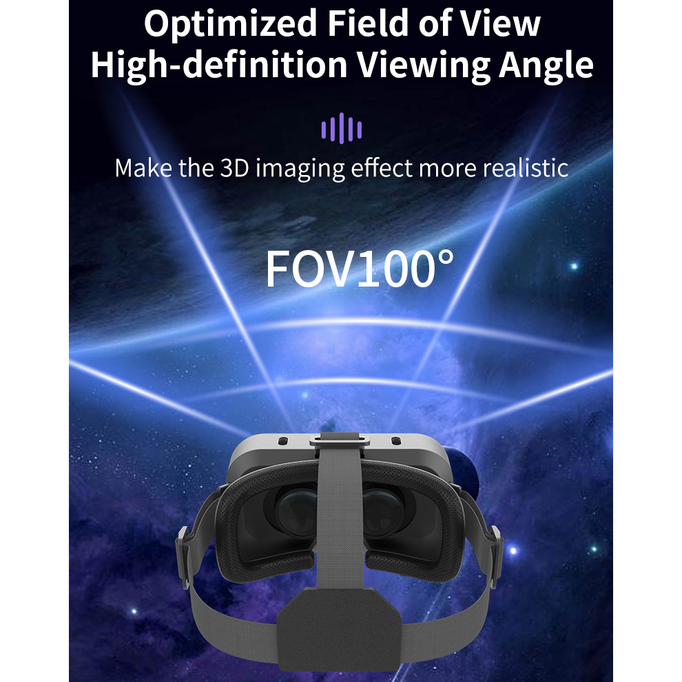 Kacamata VR 3D Viar Phone Head - Virtual Gaming Accessories ulasan dan harga