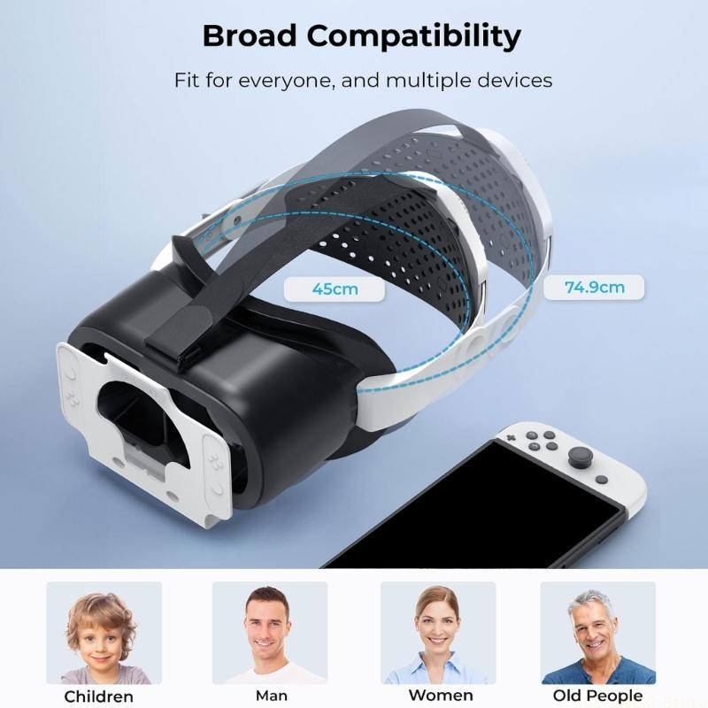 Kacamata Realitas Virtual Head - Virtual Gaming Accessories ulasan dan harga