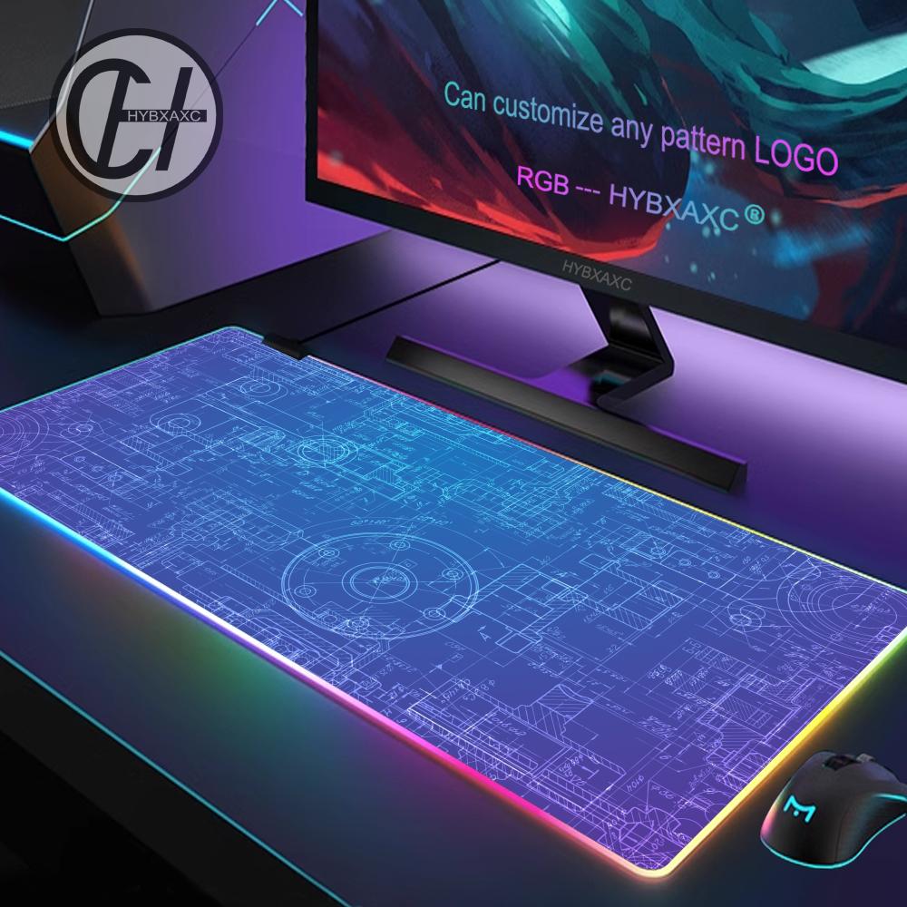 Alas Mouse RGB Gambar Mekanis  - Gaming Accessories Drawing ulasan dan harga