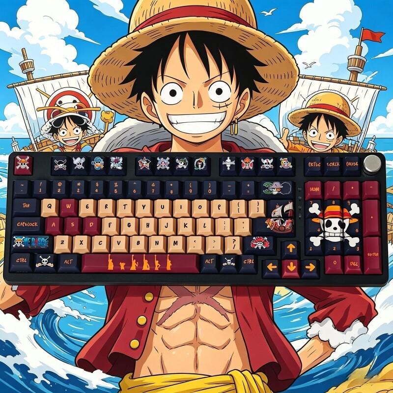 BANDAI One Piece Monkey D. Luf - Gaming Set Accessories ulasan dan harga