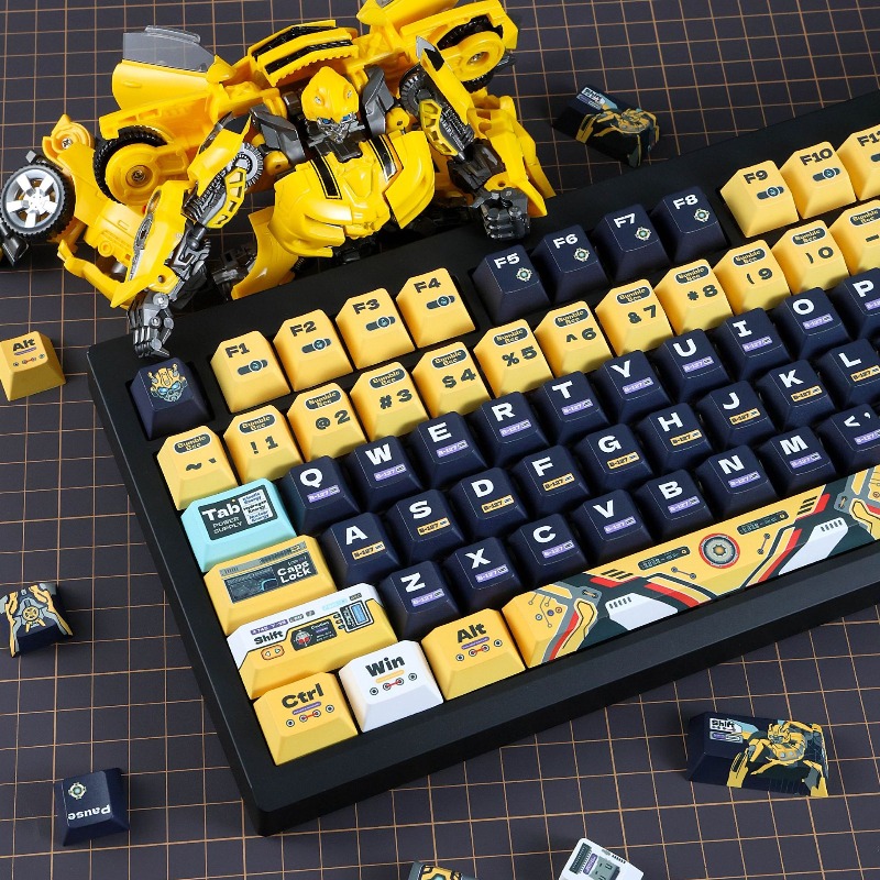 Tema Robot Lebah Kuning Keycap - Gaming Accessories To Gift ulasan dan harga