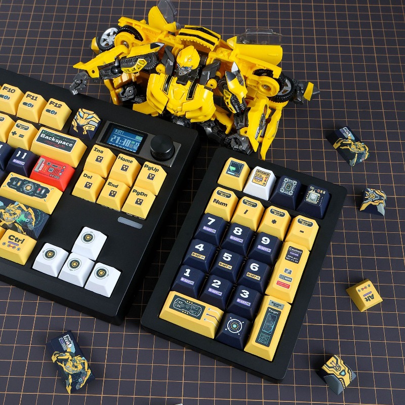 Tema Robot Lebah Kuning Keycap - Gaming Accessories To Gift ulasan dan harga