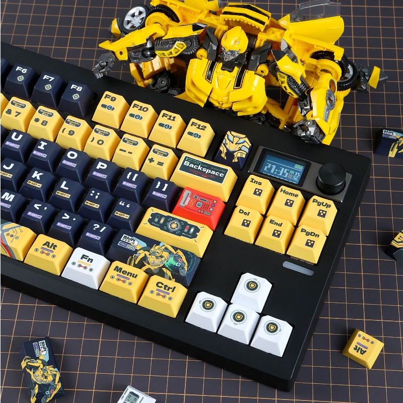 Tema Robot Lebah Kuning Keycap - Gaming Accessories To Gift ulasan dan harga